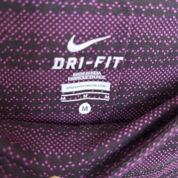 NIKE Dri-Fit Crop Knit Leggings - Picture 3 of 5